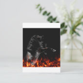 火の中で ポストカード (スタンド正面)