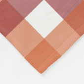 火の中に入ろう – かわいいマシュマロ&ホットドッグ フリースブランケット (角)