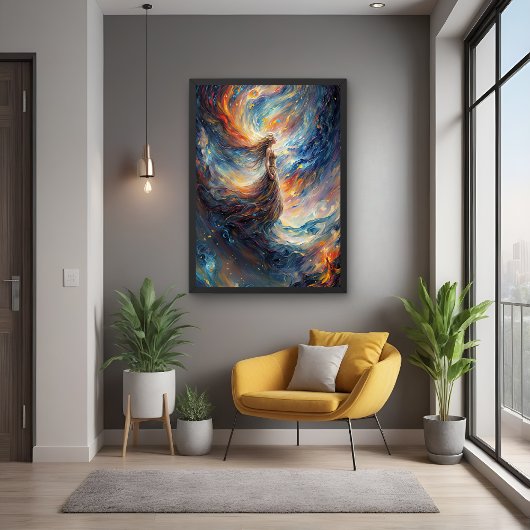 火の中の天女 ポスター