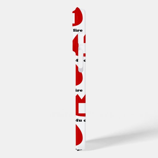 📛火の中の豆腐 Case-Mate iPhoneケース (裏面 / 左)