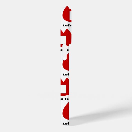 📛火の中の豆腐 Case-Mate iPhoneケース (裏面 / 右)