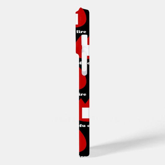 📛火の中の豆腐 Case-Mate iPhoneケース (裏面 / 左)