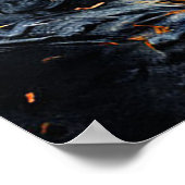 火の中の馬 ポスター (角)