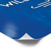 "火の中を歩く"イザヤ43:2聖書の聖句 ポスター (コーナー)