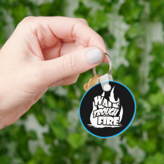 火の中を歩く キーホルダー