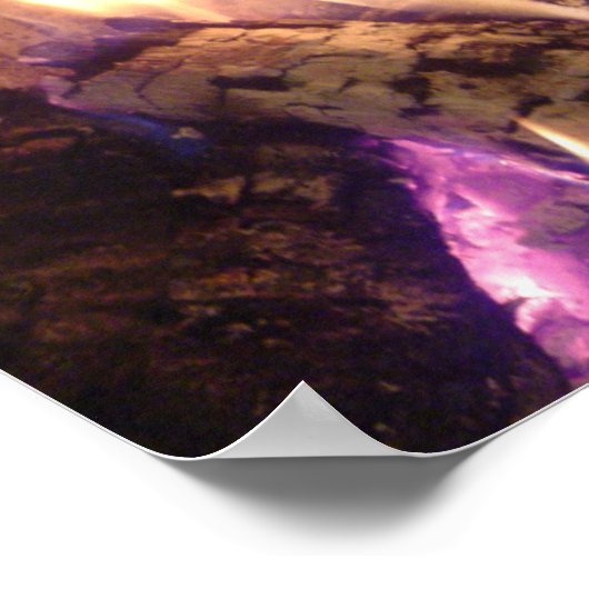 火の中を歩く ポスター (角)