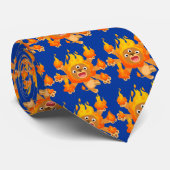 火の主!!(可愛い漫画のライオン)タイ ネクタイ (ロール)