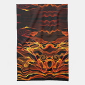 火の光 キッチンタオル (縦)