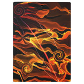 火の光 クリップボード (裏面)