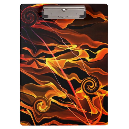火の光 クリップボード (正面)