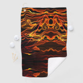 火の光 ゴルフタオル (インサイチュ)