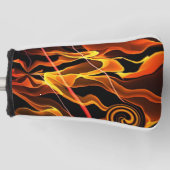 火の光 ゴルフヘッドカバー (正面)