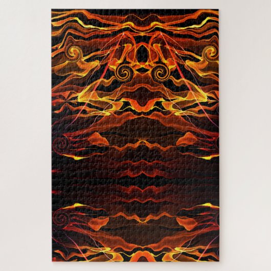 火の光 ジグソーパズル (縦)