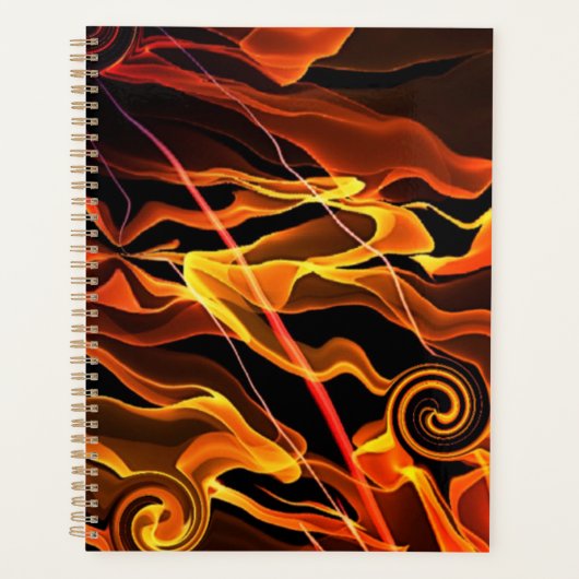 火の光 プランナー手帳 (正面)