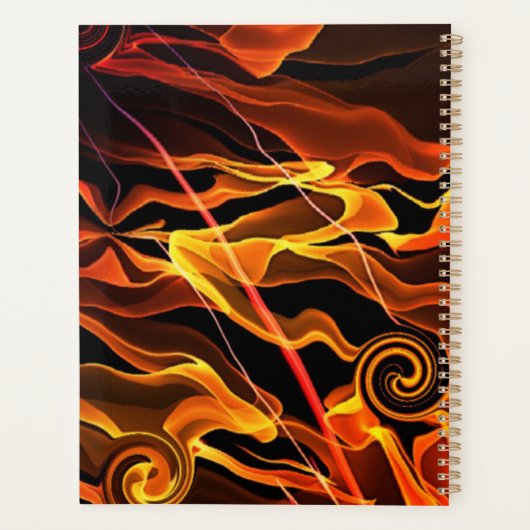 火の光 プランナー手帳 (裏面)