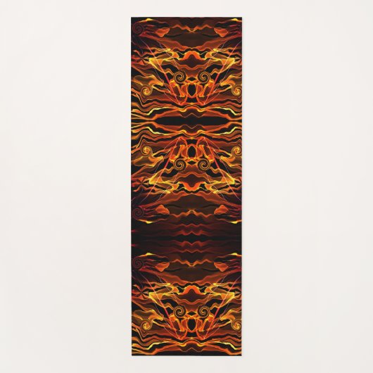 火の光 ヨガマット (正面)