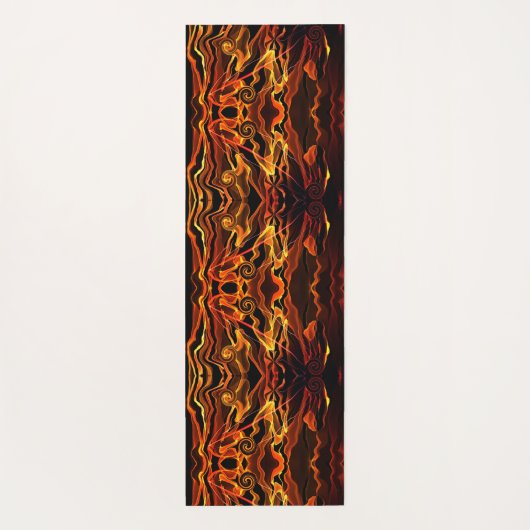 火の光 ヨガマット (裏面)