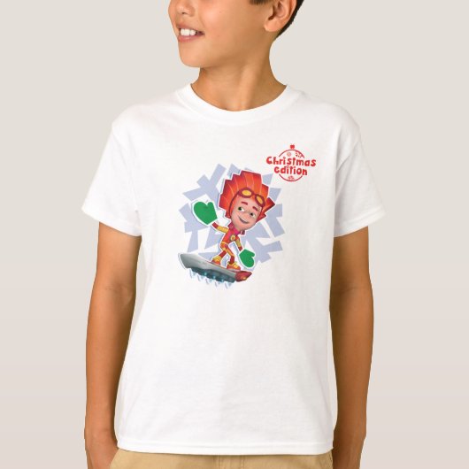 火の冬休みのTシャツ Tシャツ (正面)