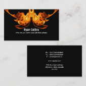 火の印の名刺 名刺 (正面/裏面)