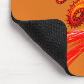 火の呼吸のドラゴンのmousepad マウスパッド (コーナー)