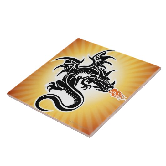 火の呼吸のドラゴン タイル (側面)