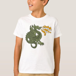 火の呼吸のドラゴン Tシャツ