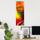 火の女神ピレ ポスター (ホームオフィス)