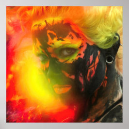 火の女神ピレ ポスター