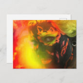 火の女神ピレ ポストカード (正面/裏面)