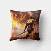 火の女神 クッション (裏面)