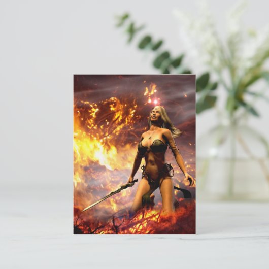 火の女神 ポストカード (スタンド正面)