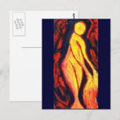 火の女神 ポストカード (正面/裏面)