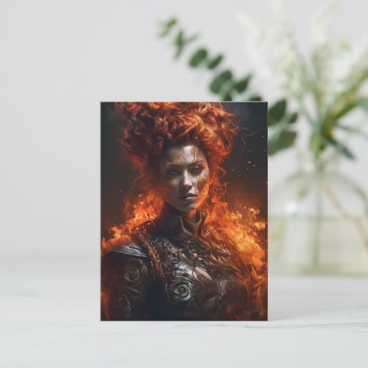 火の女神 ポストカード (スタンド正面)
