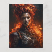 火の女神 ポストカード (正面)