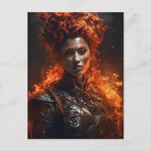 火の女神 ポストカード (正面)