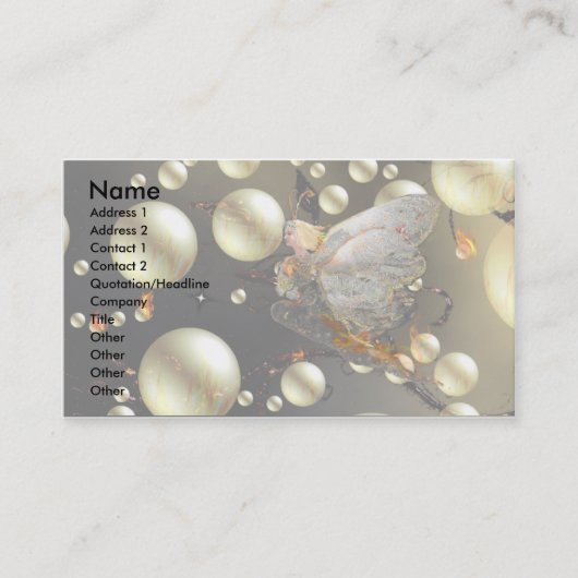 火の妖精！ 名刺 (正面)