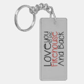 火の家に行って戻る キーホルダー (正面左)