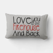 火の家に行って戻る ランバークッション (裏面)