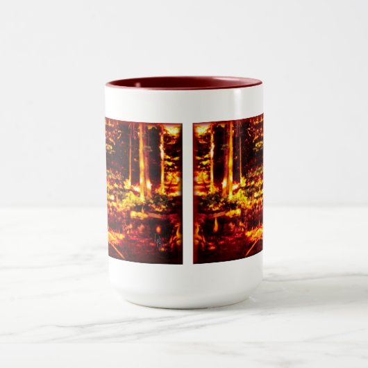 火の寺 マグカップ (中央)