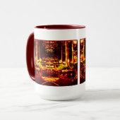 火の寺 マグカップ (正面左)