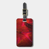 火の少年の荷物のラベル ラゲッジタグ (正面縦)
