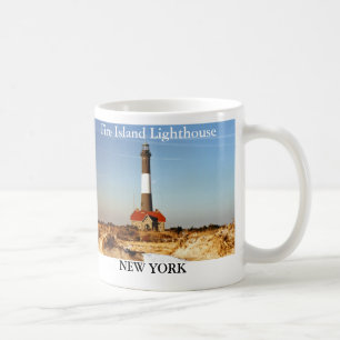 火の島の灯台、ニューヨークのマグ コーヒーマグカップ