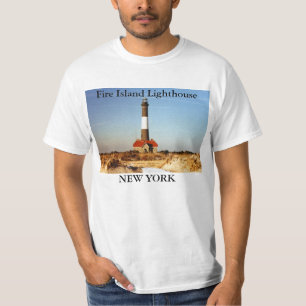 火の島の灯台、ニューヨークのTシャツ Tシャツ