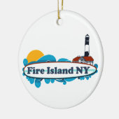 火の島 セラミックオーナメント (左)