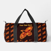 火の嵐 ダッフルバッグ (正面)