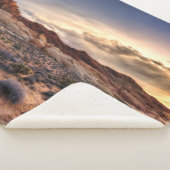 火の州立公園|ネバダ、米国の谷の日没 シェルパブランケット (3/4)