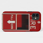 火の引きの場所のiPhone 5の場合 Case-Mate iPhoneケース (裏面(横))
