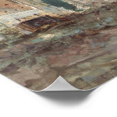 火の後のシャトー・ド・サン・クラウド ポスター (角)