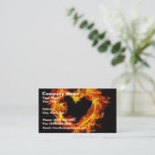 火の愛 名刺 (スタンド正面)