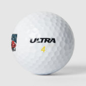 火の手は血の中にある ゴルフボール (ロゴ)